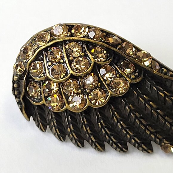 Crystal Wings Earrings - Picture 5 of 10